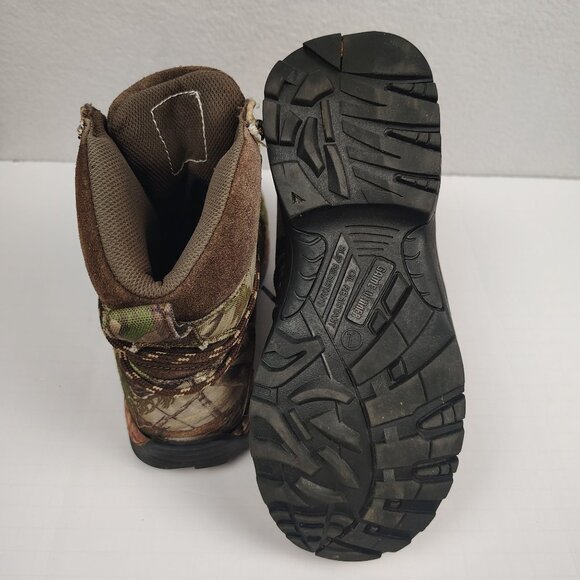 Game Winner Camo Boots Big Kid Boys sz 7 Hunting Hiking Lace Up - Picture 6 of 11